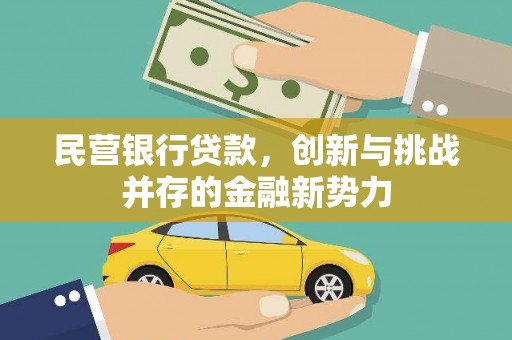 绥芬河民营银行贷款，创新与挑战并存的金融新势力