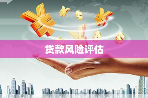 绥芬河贷款风险评估