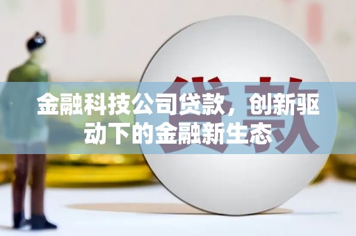 绥芬河金融科技公司贷款，创新驱动下的金融新生态