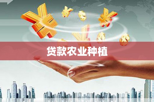 绥芬河贷款农业种植