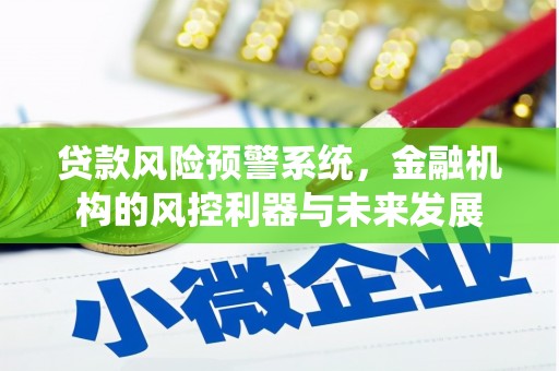 绥芬河贷款风险预警系统，金融机构的风控利器与未来发展