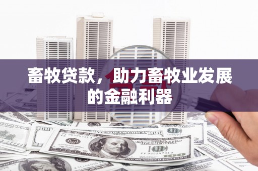绥芬河畜牧贷款，助力畜牧业发展的金融利器