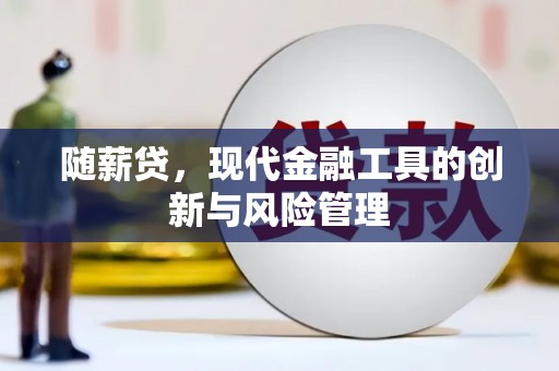 绥芬河随薪贷，现代金融工具的创新与风险管理