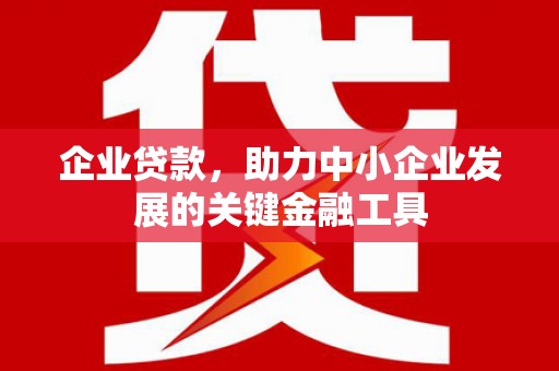 绥芬河企业贷款，助力中小企业发展的关键金融工具