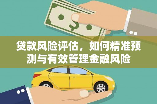 绥芬河贷款风险评估，如何精准预测与有效管理金融风险