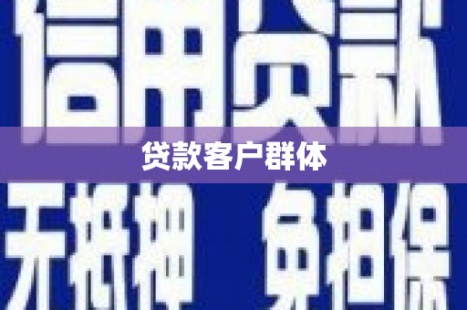 绥芬河贷款客户群体