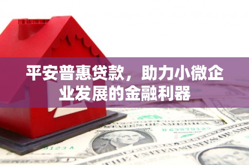 绥芬河平安普惠贷款，助力小微企业发展的金融利器