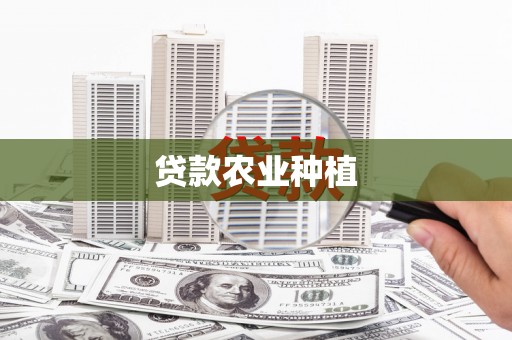 绥芬河贷款农业种植