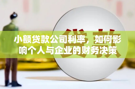 绥芬河小额贷款公司利率，如何影响个人与企业的财务决策