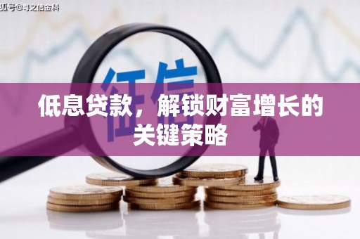绥芬河低息贷款，解锁财富增长的关键策略
