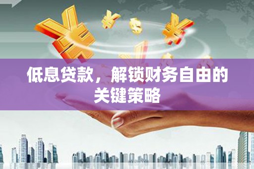 绥芬河低息贷款，解锁财务自由的关键策略