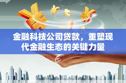 绥芬河金融科技公司贷款，重塑现代金融生态的关键力量
