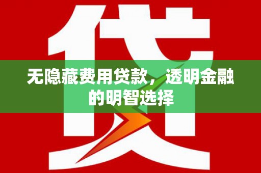 绥芬河无隐藏费用贷款，透明金融的明智选择