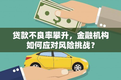 绥芬河贷款不良率攀升，金融机构如何应对风险挑战？