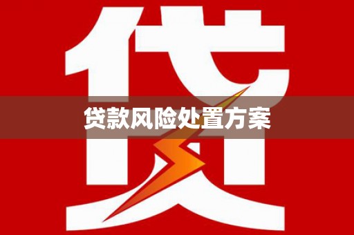 绥芬河贷款风险处置方案