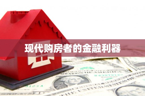 绥芬河现代购房者的金融利器