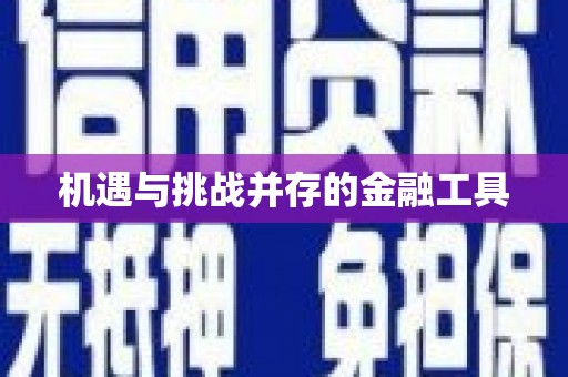 绥芬河机遇与挑战并存的金融工具